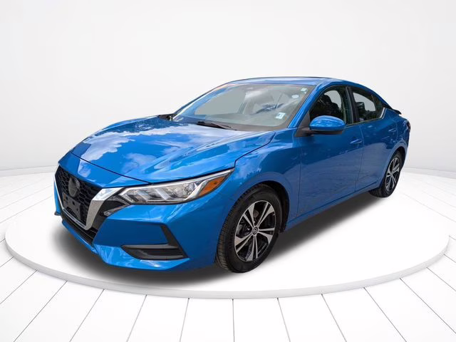 2023 Electric Blue Metallic Nissan Sentra SV FWD Sedan