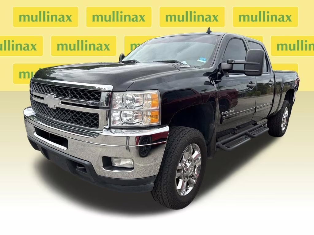 2013 Black Chevrolet Silverado 2500HD LT 4X4 Truck