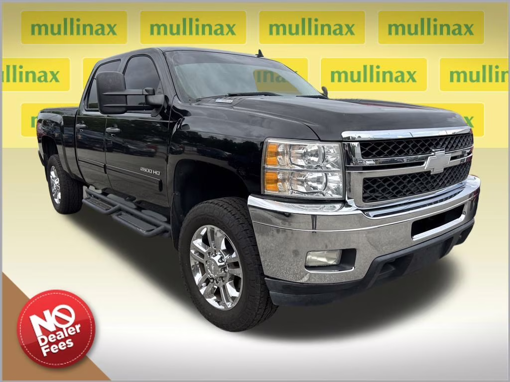 2013 Black Chevrolet Silverado 2500HD LT 4X4 Truck