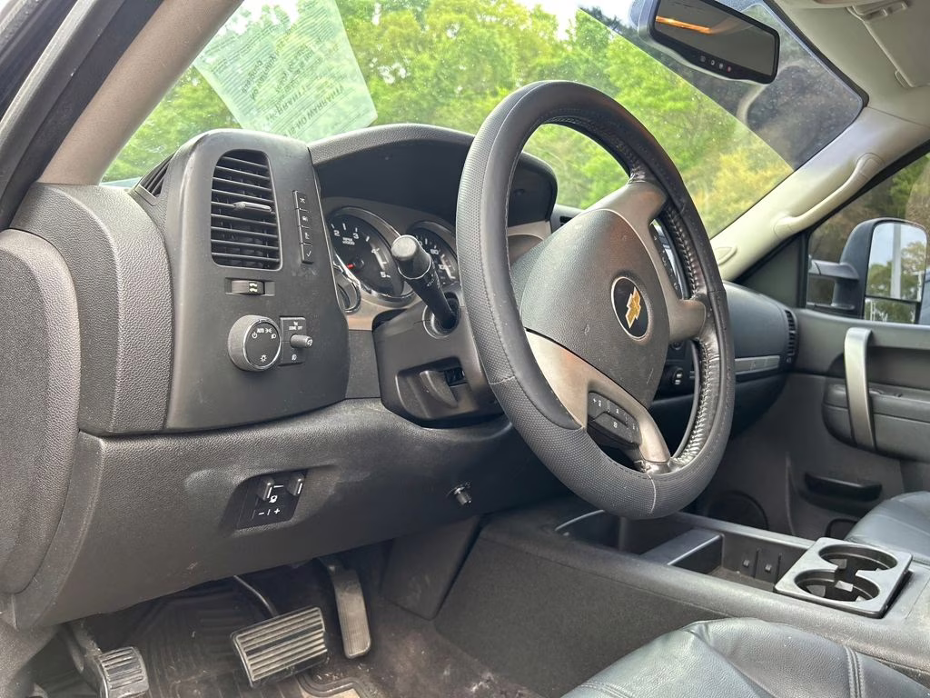 2013 Black Chevrolet Silverado 2500HD LT 4X4 Truck