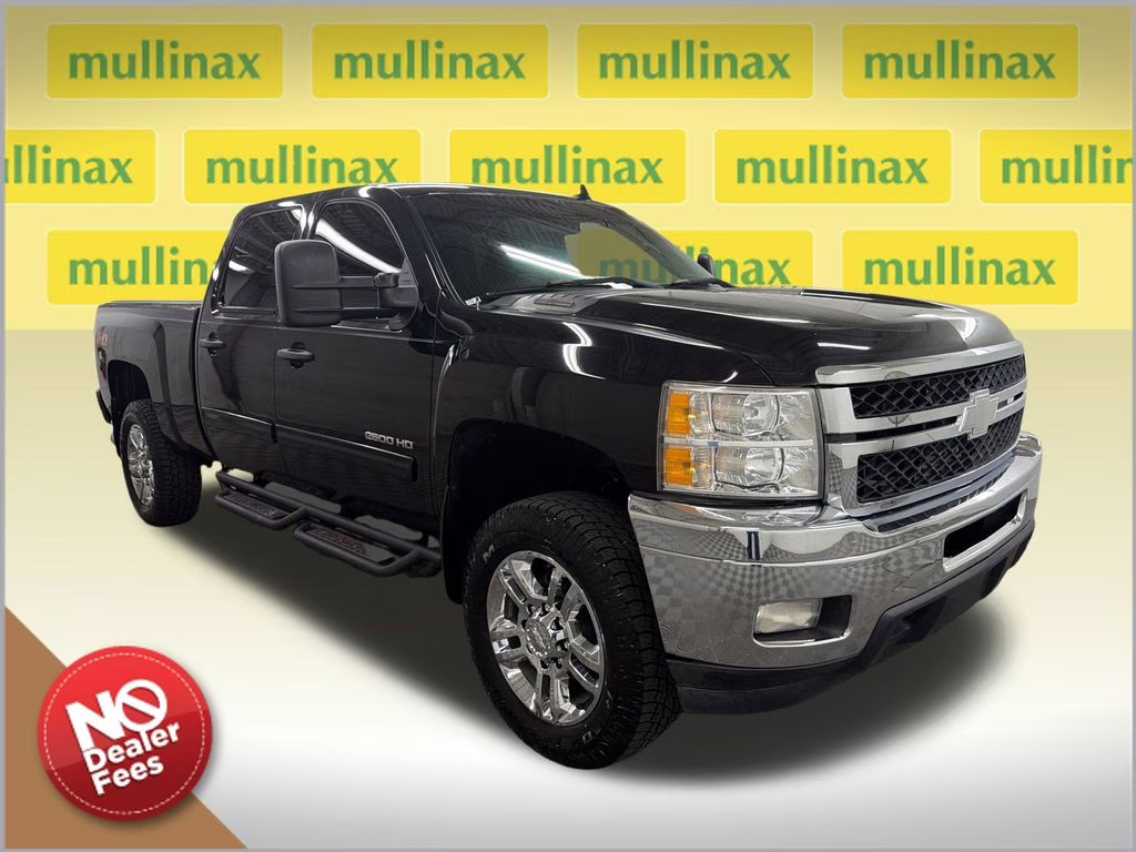 2013 Black Chevrolet Silverado 2500HD LT 4X4 Truck