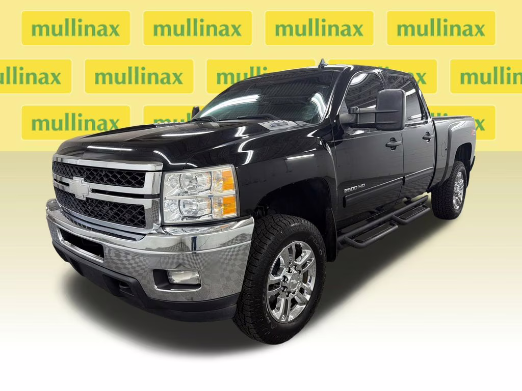 2013 Black Chevrolet Silverado 2500HD LT 4X4 Truck