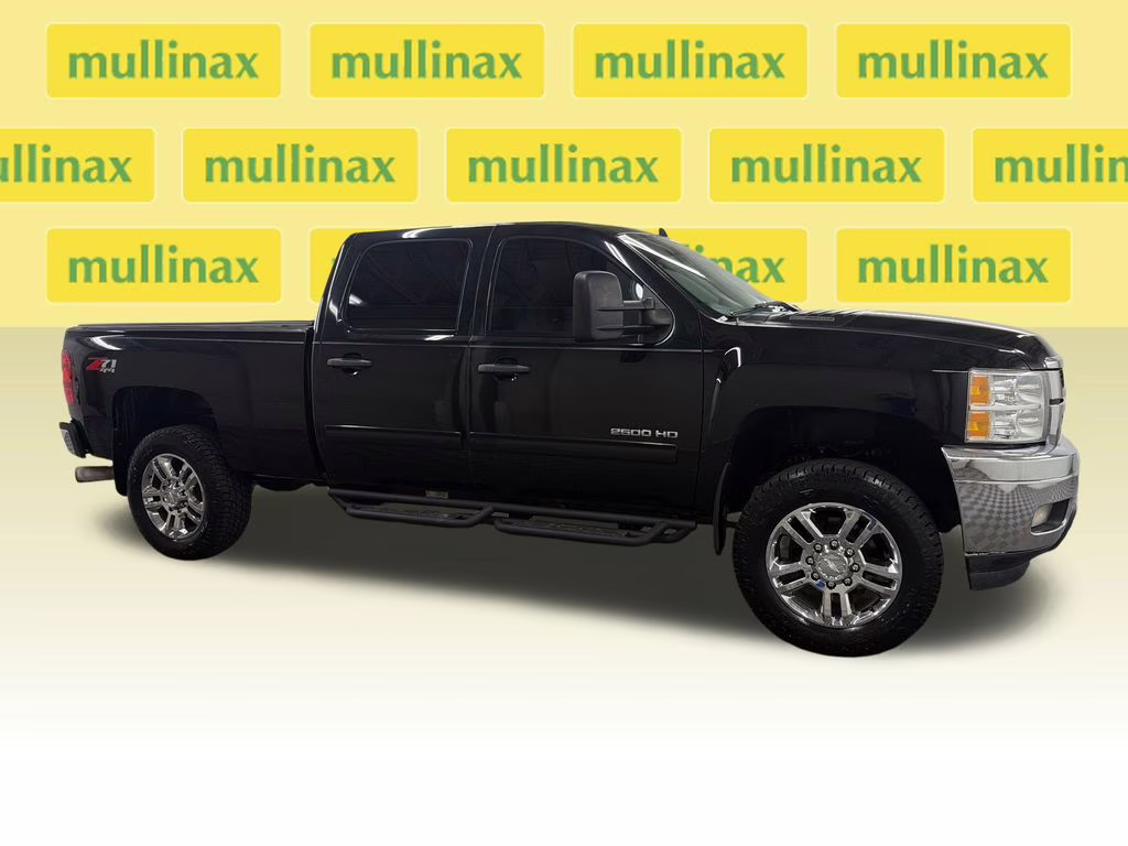 2013 Black Chevrolet Silverado 2500HD LT 4X4 Truck