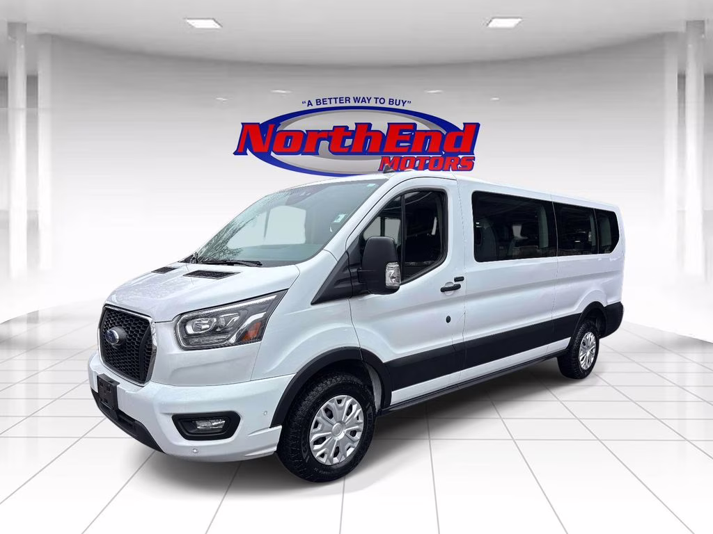 2023 Oxford White Ford Transit-350 XLT RWD Crossover