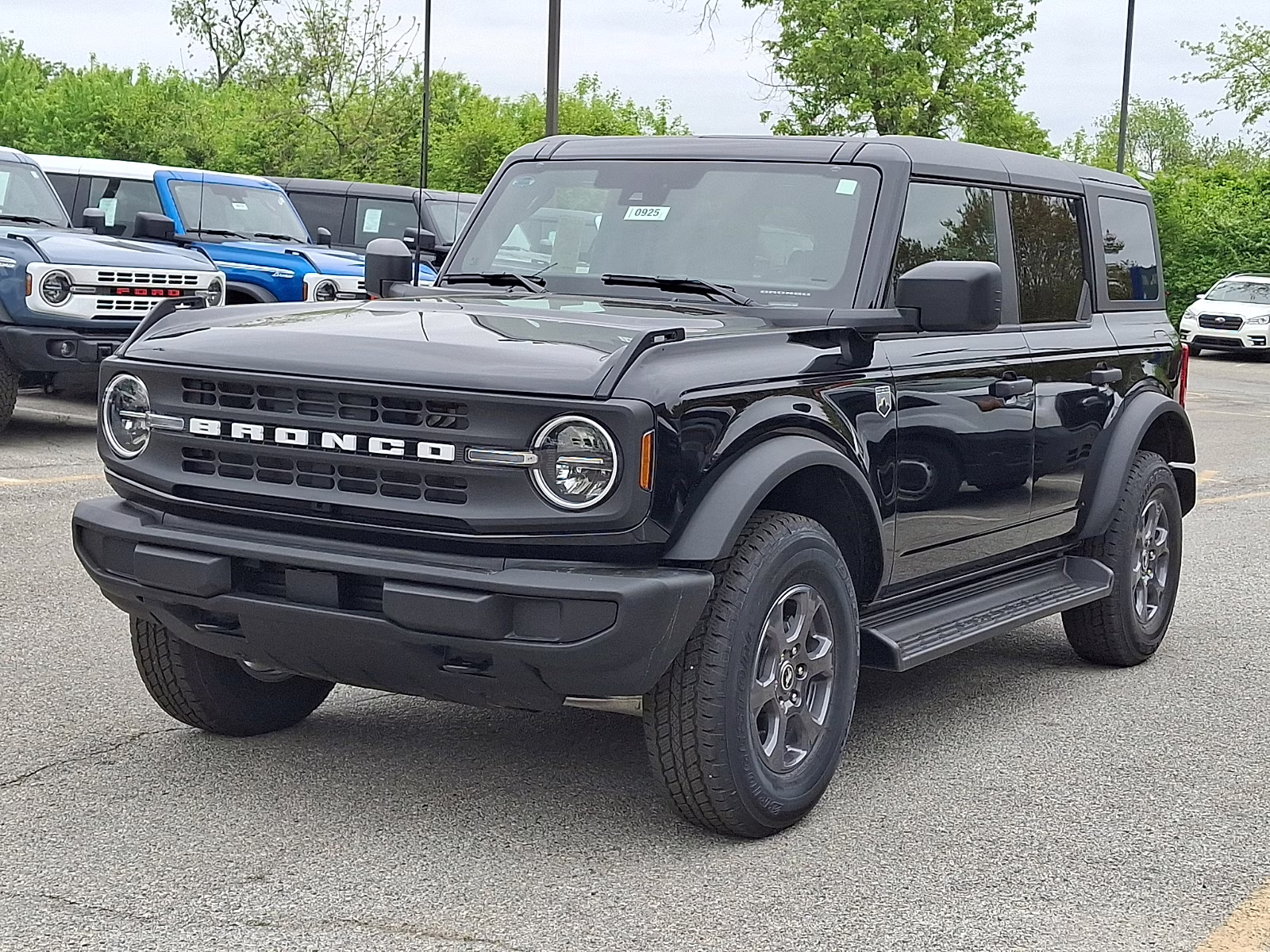 2026 Shadow Black - G1 Ford Bronco Big Bend 4X4
