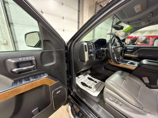 2018 Black Chevrolet Silverado 1500 LTZ 4X4 Truck