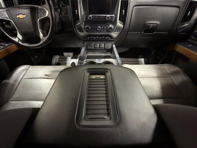 2018 Black Chevrolet Silverado 1500 LTZ 4X4 Truck