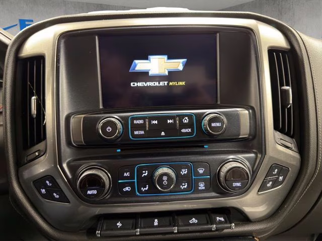 2018 Black Chevrolet Silverado 1500 LTZ 4X4 Truck