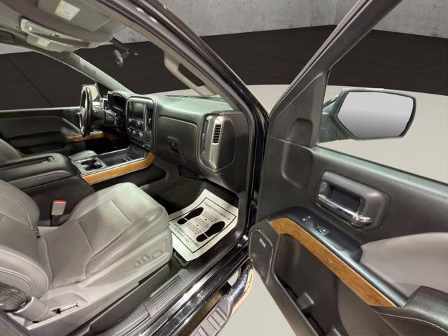 2018 Black Chevrolet Silverado 1500 LTZ 4X4 Truck