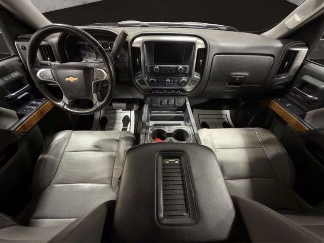 2018 Black Chevrolet Silverado 1500 LTZ 4X4 Truck