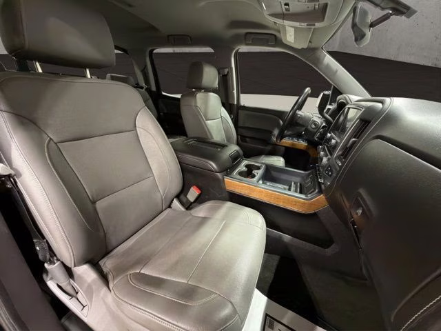 2018 Black Chevrolet Silverado 1500 LTZ 4X4 Truck