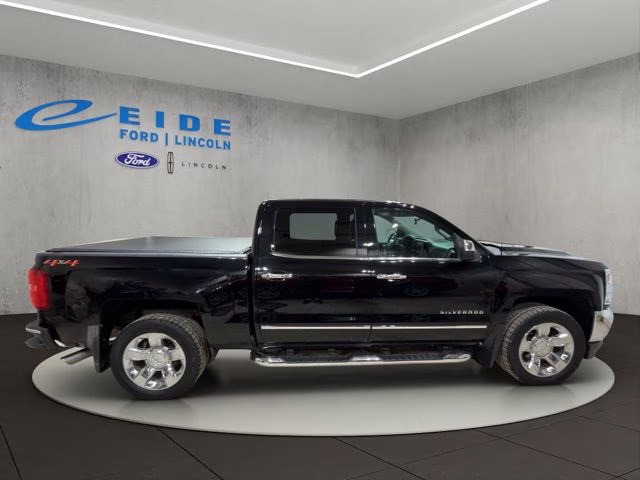 2018 Black Chevrolet Silverado 1500 LTZ 4X4 Truck
