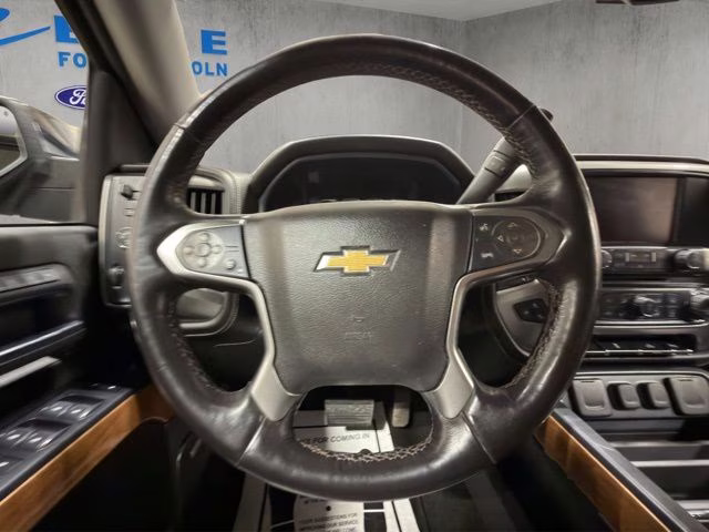 2018 Black Chevrolet Silverado 1500 LTZ 4X4 Truck