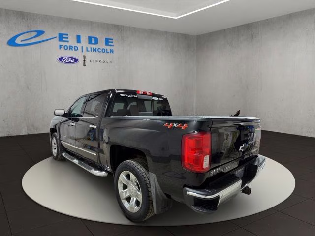 2018 Black Chevrolet Silverado 1500 LTZ 4X4 Truck