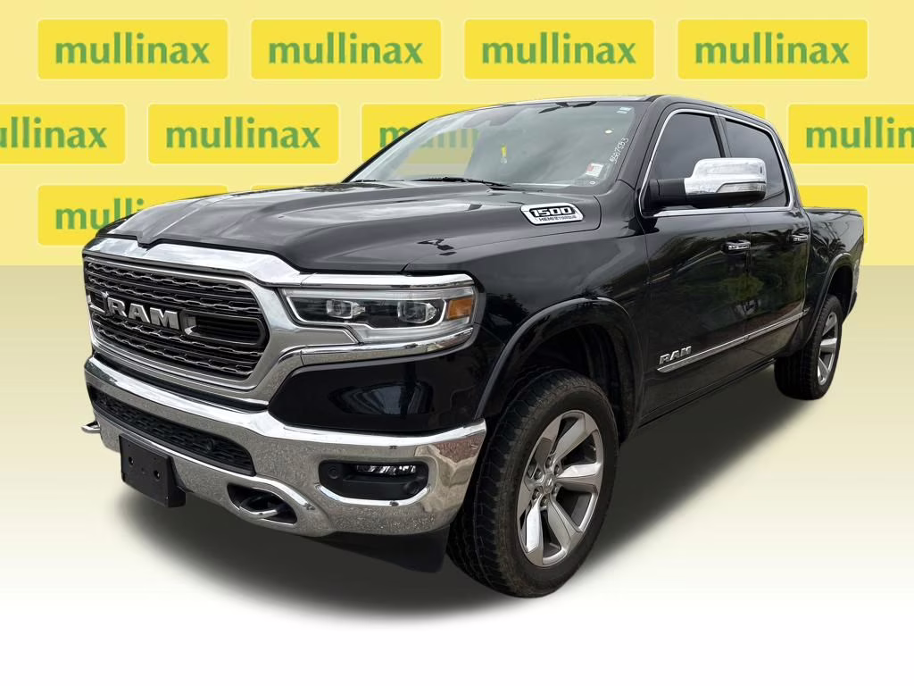 2022 Diamond Black Crystal Pearlcoat Ram 1500 Limited 4X4 Truck