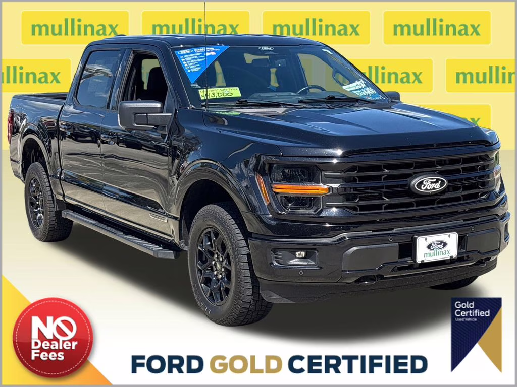 2024 Black Metallic Ford F-150 XLT 4X4 Truck