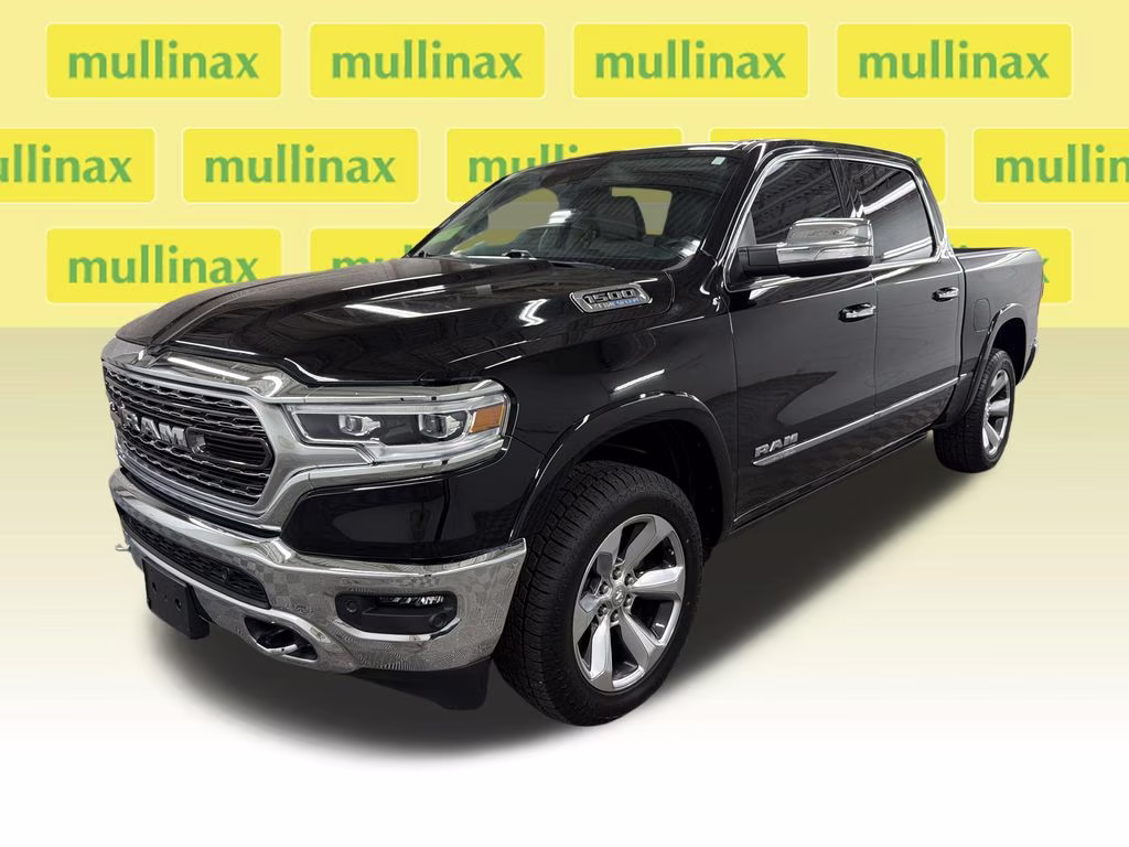 2022 Diamond Black Crystal Pearlcoat Ram 1500 Limited 4X4 Truck