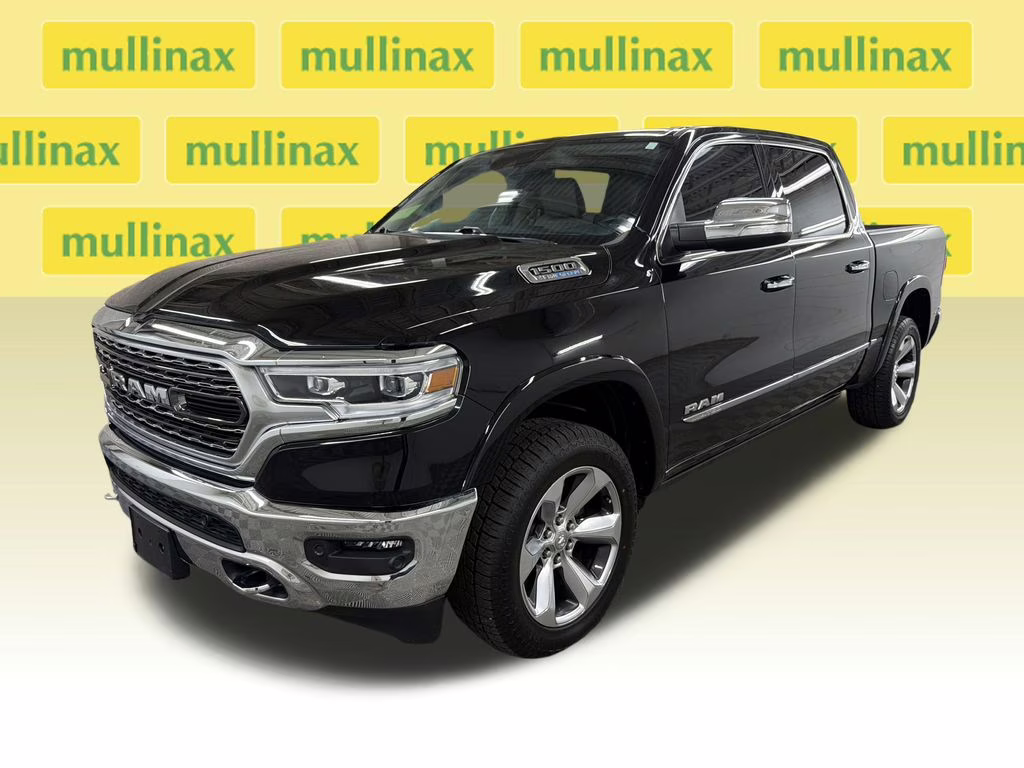 2022 Diamond Black Crystal Pearlcoat Ram 1500 Limited 4X4 Truck