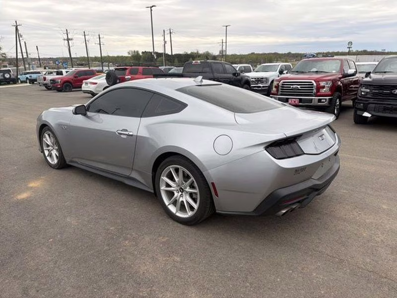 2024 Iconic Silver Metallic Ford Mustang GT Premium RWD Coupe