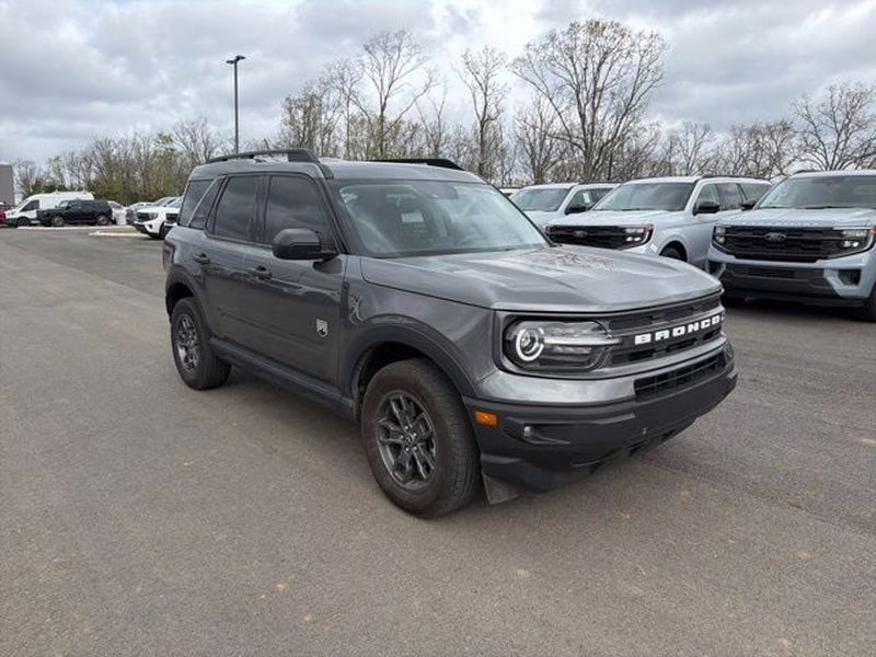 2023 Carbonized Gray Metallic Ford Bronco Sport Big Bend 4X4 SUV