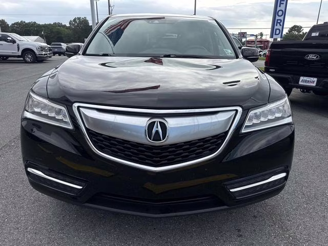 2016 Black Acura MDX 3.5L FWD SUV