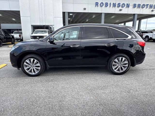 2016 Black Acura MDX 3.5L FWD SUV