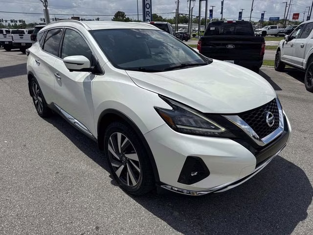 2022 Pearl White Nissan Murano SL FWD SUV