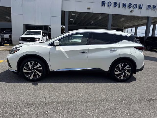 2022 Pearl White Nissan Murano SL FWD SUV