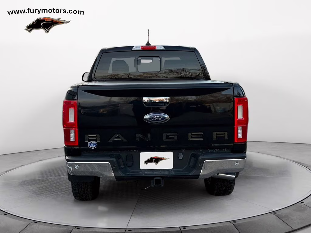 2021 Shadow Black Metallic Ford Ranger Lariat w/Tow & Tech Pkgs & B&O Sound 4X4 Truck