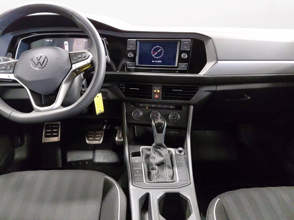 2024 Pure White Volkswagen Jetta 1.5T Sport FWD Sedan