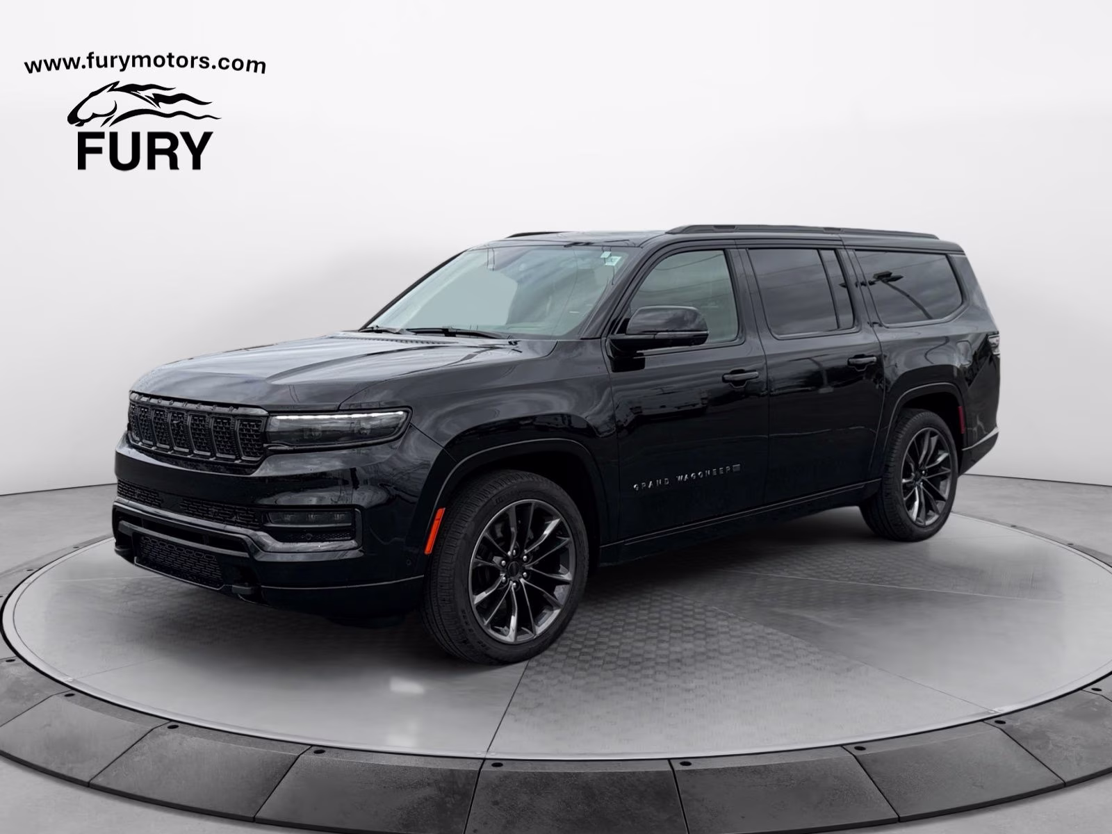 2025 Diamond Black Crystal Pearlcoat Jeep Grand Wagoneer L Series III 4X4 SUV