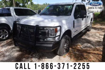 2020 White Ford Super Duty F-250 SRW XLT 4X4 Truck