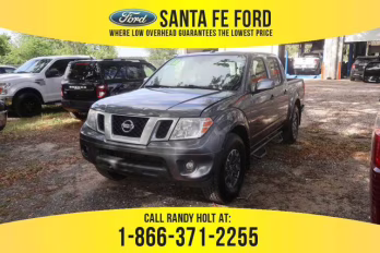 2018 Gun Metallic Nissan Frontier PRO-4X 4X4 Truck