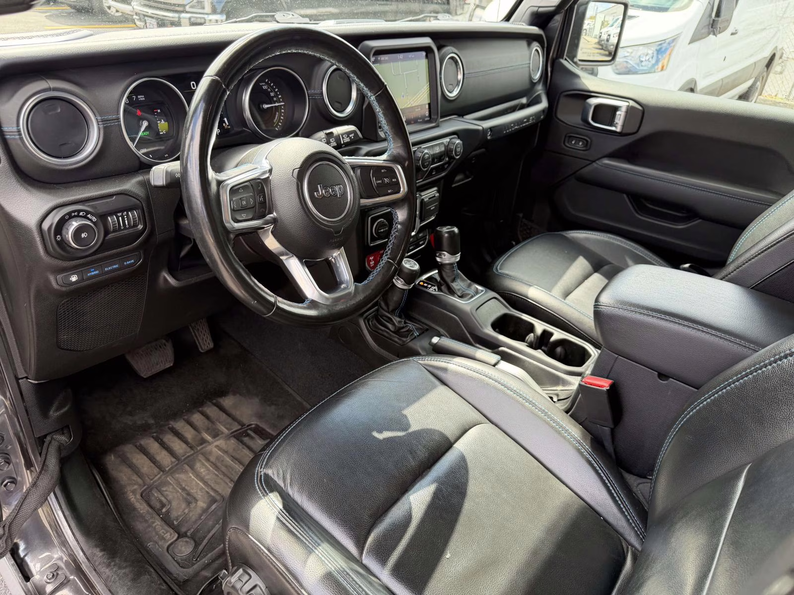 2022 Gray Jeep Wrangler 4xe Unlimited Rubicon 4x4 4X4 SUV