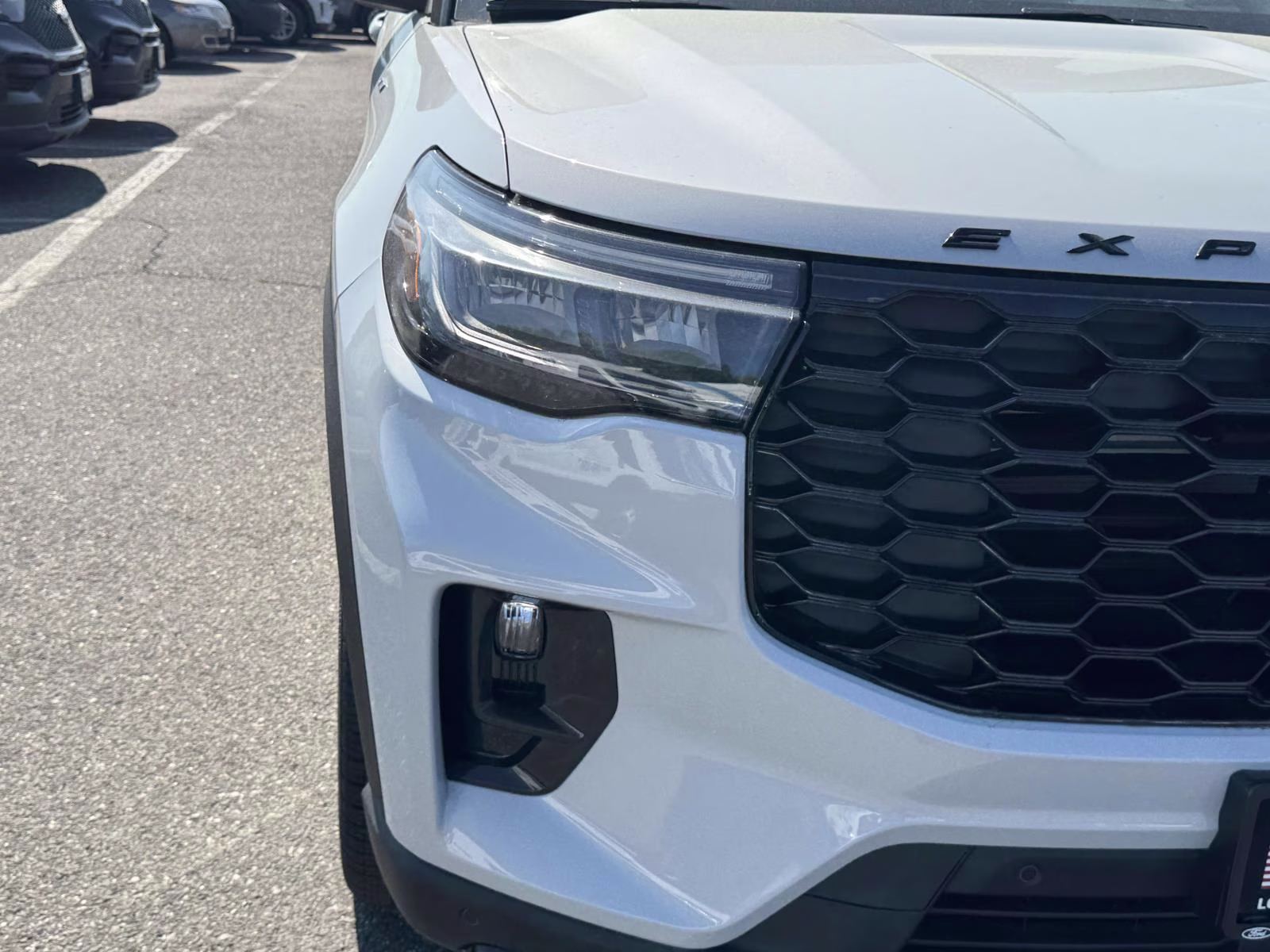 2026 Space White Metallic Ford Explorer ST-Line 4WD 4X4 SUV