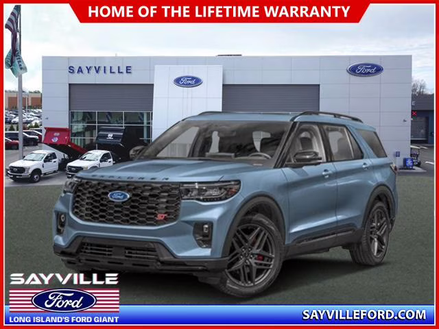 2026 Vapor Blue Metallic Ford Explorer ST 4WD 4X4 SUV