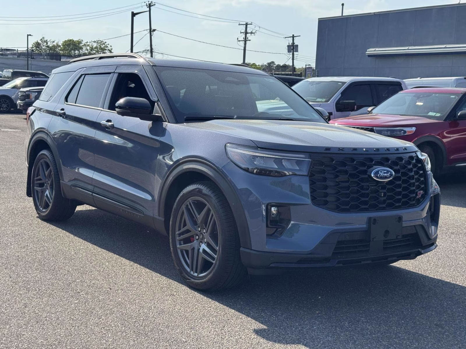 2026 Vapor Blue Metallic Ford Explorer ST 4WD 4X4 SUV