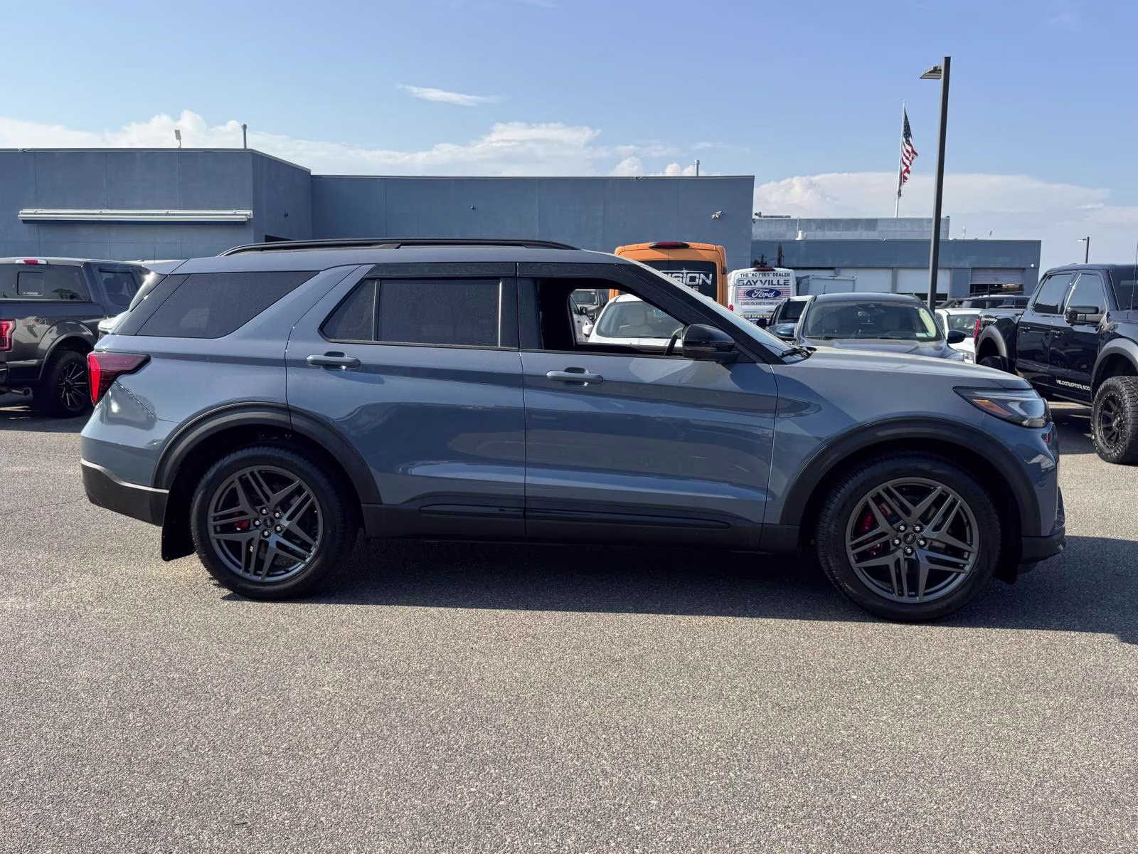 2026 Vapor Blue Metallic Ford Explorer ST 4WD 4X4 SUV