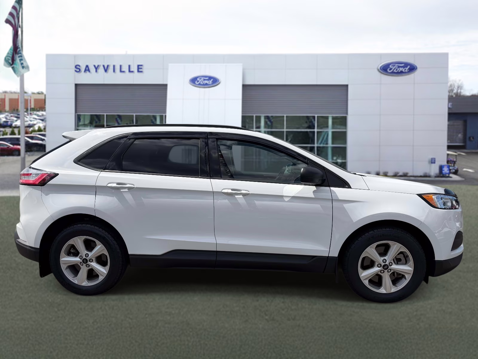 2023 White Ford Edge SE AWD AWD SUV