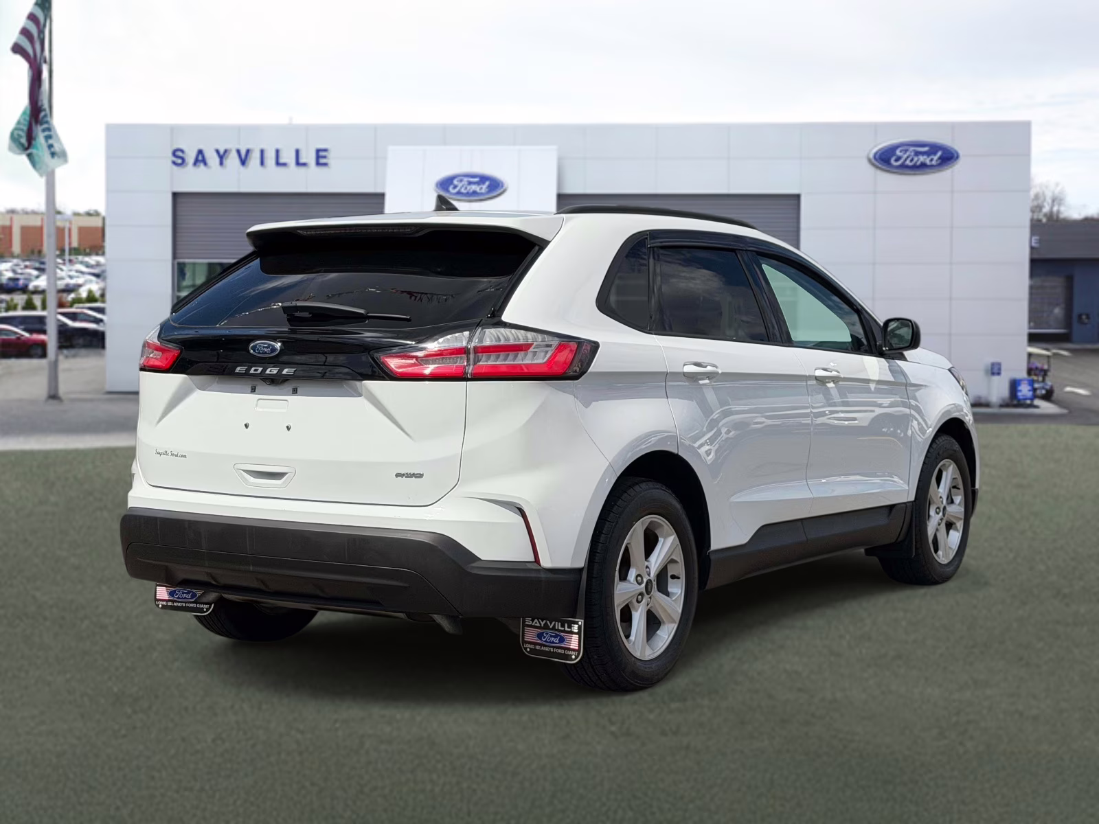 2023 White Ford Edge SE AWD AWD SUV