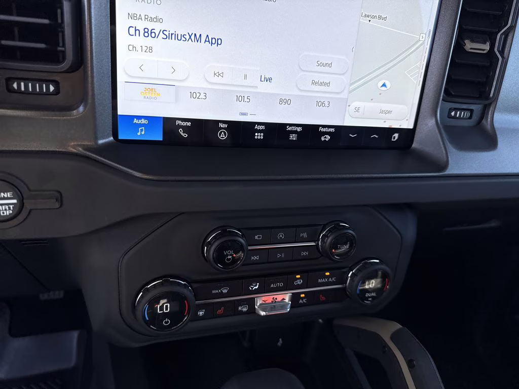 2025 Azure Gray Metallic Tri-Coat Ford Bronco Badlands 4X4 SUV