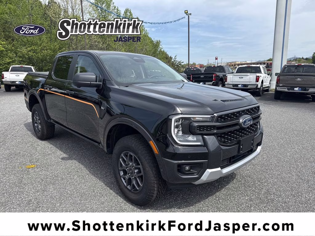 2024 Shadow Black Ford Ranger XLT 4X4 Truck