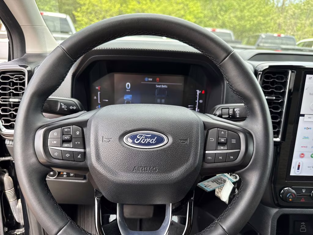 2024 Shadow Black Ford Ranger XLT 4X4 Truck