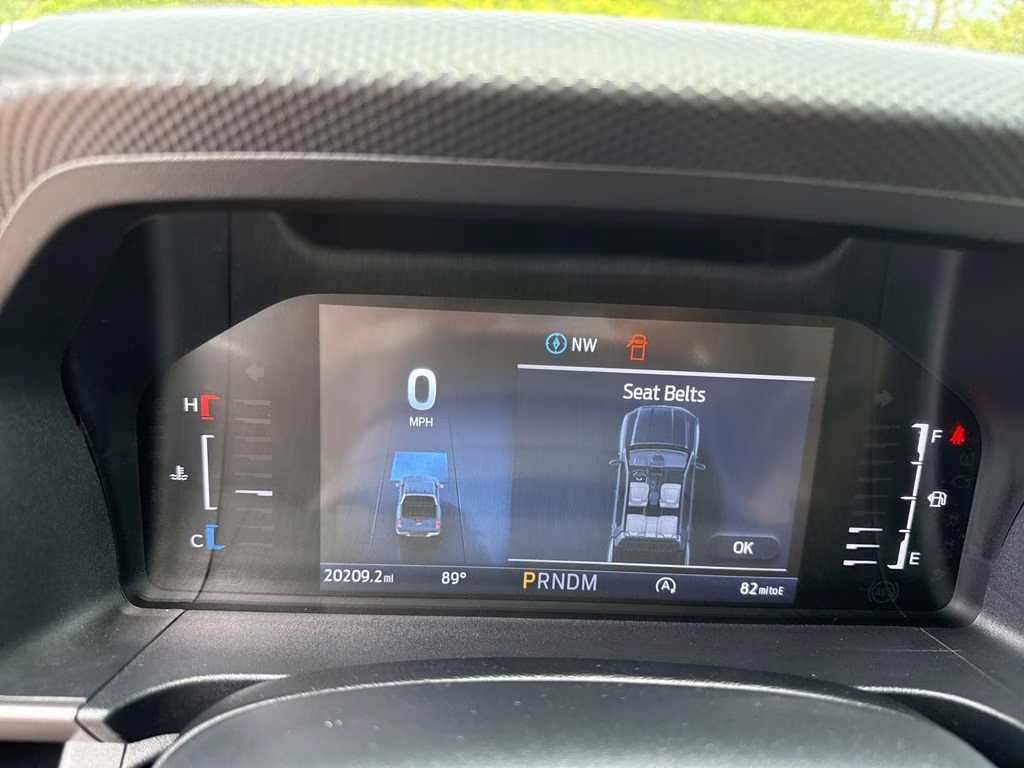 2024 Shadow Black Ford Ranger XLT 4X4 Truck