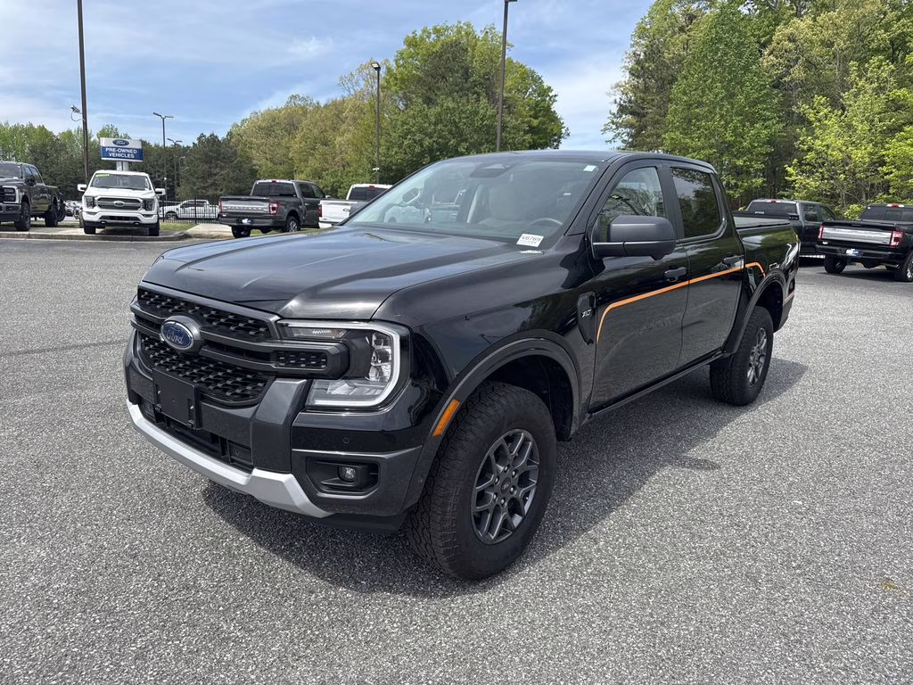 2024 Shadow Black Ford Ranger XLT 4X4 Truck