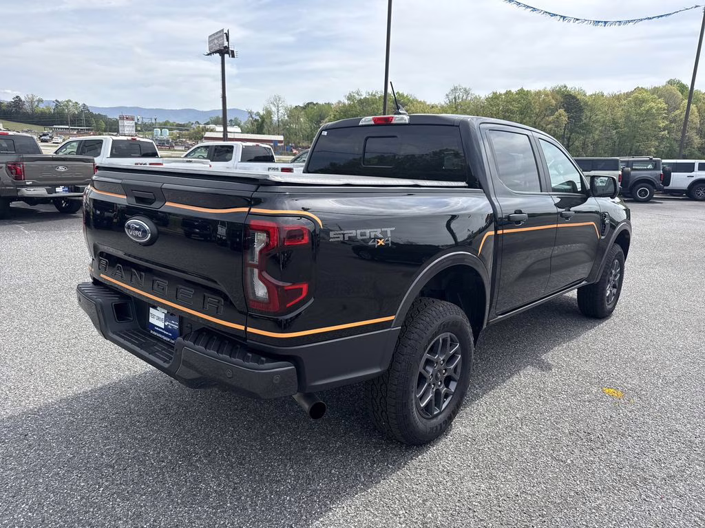 2024 Shadow Black Ford Ranger XLT 4X4 Truck