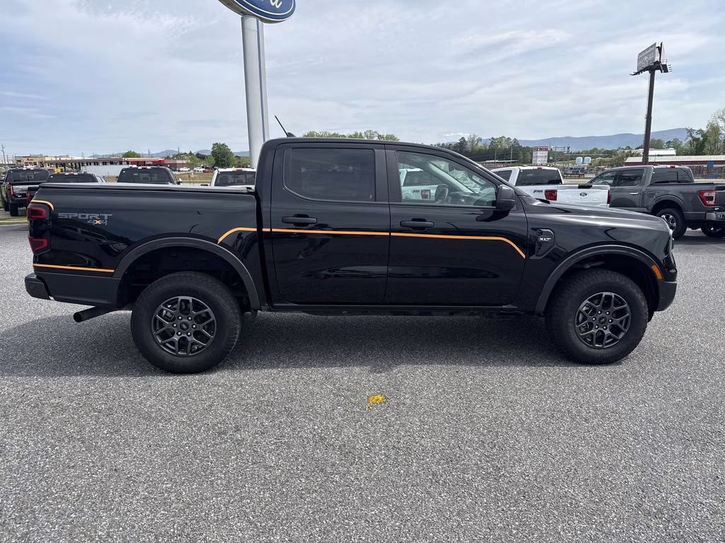 2024 Shadow Black Ford Ranger XLT 4X4 Truck