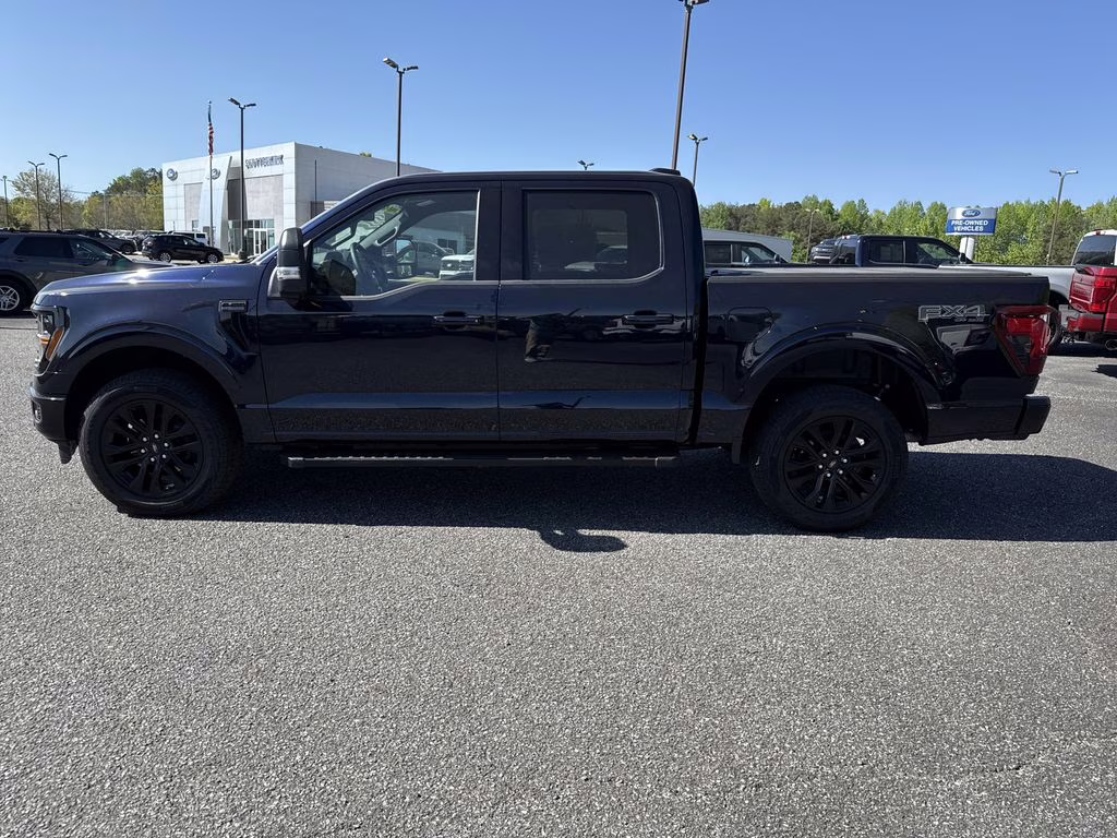 2025 Antimatter Blue Metallic Ford F-150 XLT 4X4 Truck