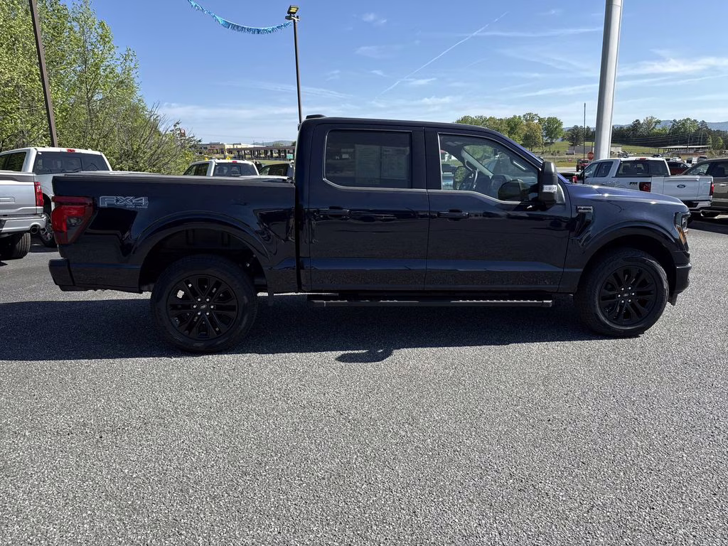 2025 Antimatter Blue Metallic Ford F-150 XLT 4X4 Truck
