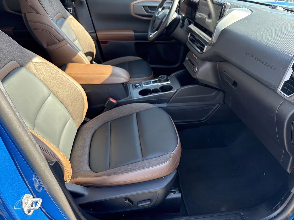 2025 Blue Metallic Ford Bronco Sport Outer Banks 4X4 SUV